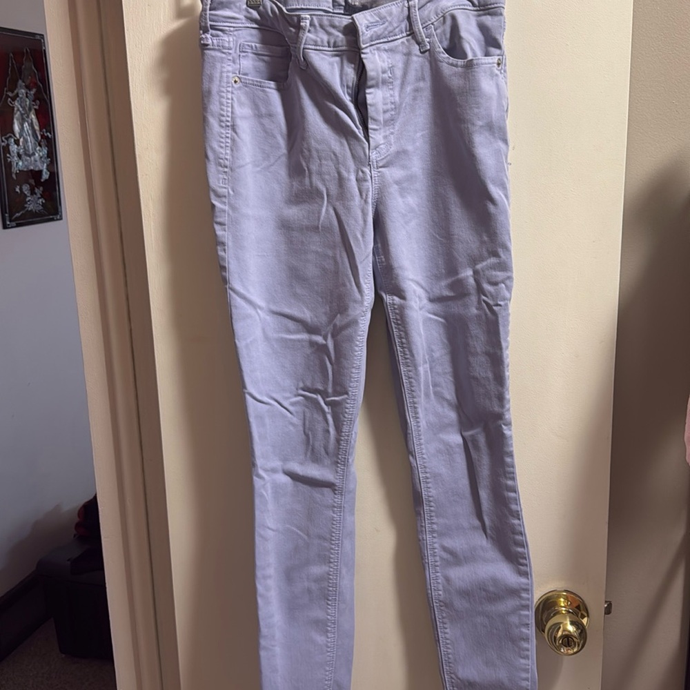 Old Navy Mid-Waisted Distressed Ankle Skinny Jeans - Size 8 Tall